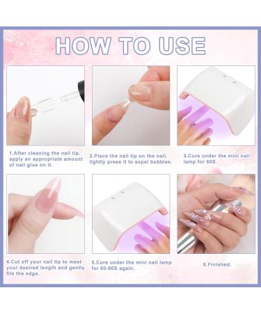 ANGNYA 30W UV Nail Lamp for Gel Nails - Professional Nail Dryer with 2 Timers, Portable UV Lamps for Nail Art at Home and Salons (Pink) - Buy Online on GoSupps.com