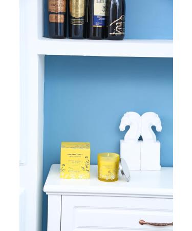 Coconut Mandarin Vanilla Candles - Luxury Highly Scented Soy Candles for Home | Tropical Beach Aromatherapy Relaxation Gifts - Buy Online on GoSupps.com