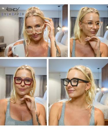 Eyekepper Reading Glasses for Women - 4 Pack Stylish +2.25 Reading Aid | International Shipping Available - Buy Online on GoSupps.com