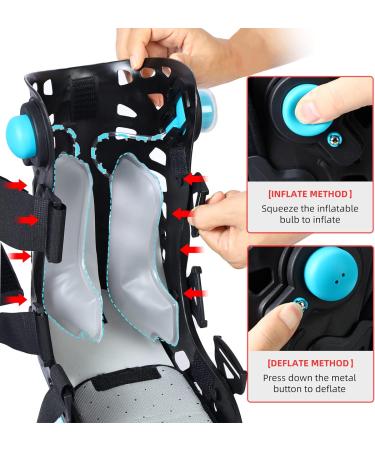 Medical Inflatable Air Cam Walker Boot - Large | Orthopedic Boot for Foot Pain Recovery - Buy Online on GoSupps.com