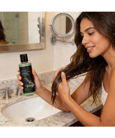 Organic Shampoo - 100ml Rosemary Hair Growth Shampoo Hydrolyzed Keratin Shampoo Natural Keratin Shampoo to Strengthen and Thicken Hair for Hair Loss - Buy Online on GoSupps.com