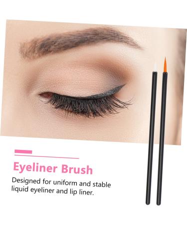 FOYTOKI 100pcs Disposable Eyelash Brush Makeup Eyeliner Brush Eye Makeup Brush Eye Tool Brush Cosmetic Eye Brush Eyeliner Fiber Brush Makeup Brush Applicator Fiber Eyeliner Brush - Buy Online on GoSupps.com