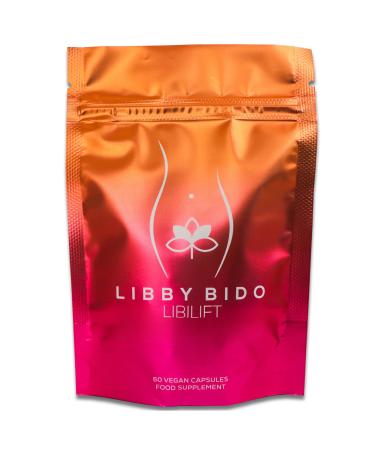 Libido Booster for Women - Natural Intimacy Support - Libby Bido Libilift Contains Hormonal Support Boost of Maca Root Extract Damiana Ashwagandha. 60 Vegan Capsules
