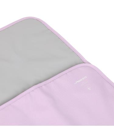 L SSIG Diaper Bag with Changing Mat & Wet Wipes Compartment - Deep Red/Lavender | Stylish & Functional Baby Gear for On-the-Go Parents - Buy Online on GoSupps.com