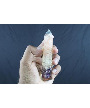 Jet Healing Crystal Wand - Orgonite Crystal Points for Reiki Healing | Spiritual Gifts & Crystal Grid Supplies - Buy Online on GoSupps.com