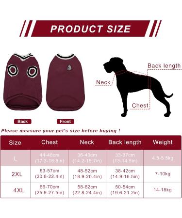 Warm & Cozy Dog Sweater | Winter Coats for Small Medium & Large Dogs | Soft Knitted Pet Outfits for Cold Weather - Buy Online on GoSupps.com