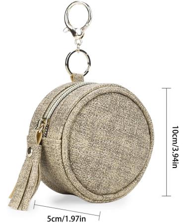 Qiyifang Pacifier Bag - Diaper Bag Pacifier Holder with Closure & Key Holder | Fits 2 Pacifiers Perfect for Travel & Organization - Buy Online on GoSupps.com