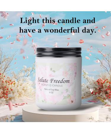 Rose Aromatherapy Candle - 8 Oz Soy Wax | 45-Hour Burn | Perfect Gift for Birthdays Thanksgiving Christmas & Valentine s Day - Buy Online on GoSupps.com