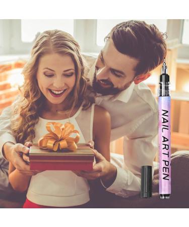 Nail Polish Pens | Nail Point Graffiti Dotting Painting for Salon at Home Manicure Design Tools for Girls Shuying 01 - Buy Online on GoSupps.com