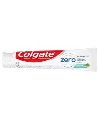 Colgate Zero Vegan Peppermint Gel Toothpaste with Fluoride - 4.6 oz (2 Pack) - Buy Online on GoSupps.com
