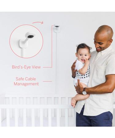 Nanit Pro Baby Monitoring System Bundle | 1080p Over The Cot Camera | Travel Multi-Stand & Breathing Wear Band | Night Vision Pro Camera - Tracks Newborn Sleep & Breathing | Sensor-Free - Buy Online on GoSupps.com