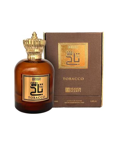Taj Tobaco Perfume for Unisex Extrait De Parfum Spray 3.4 Ounce