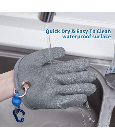 LZYKJGS Waterproof Fishing Gloves - 2 Piece Set Anti-Cut & Magnetic Closure for Predatory Fish - Ideal for International Shipping - Buy Online on GoSupps.com