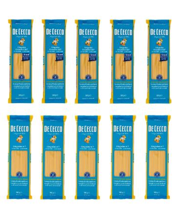 Italian Gourmet E.R. Test kit Linguine grandi and linguine Pasta De Cecco 100% Italian 10x 500g + Italian Gourmet Polpa 400g
