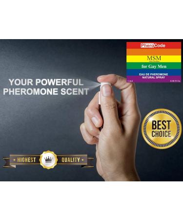 PheroCode - Advanced Pheromone Spray for Gay & Bi Men - Long-Lasting Pheromone Perfume Blend with Futuristic Perfect for Confidence & Attraction - 0.08 fl oz - Buy Online on GoSupps.com