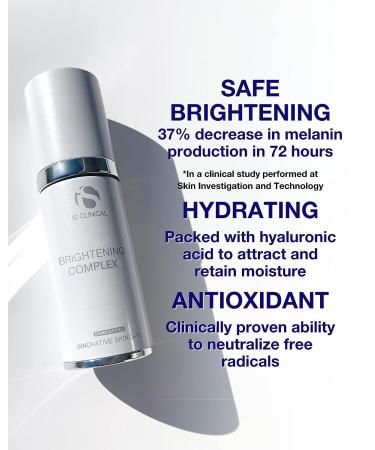 iS CLINICAL Brightening Complex Skin Brightening Treatment for Age Spots and Pigmentation - Buy Online on GoSupps.com