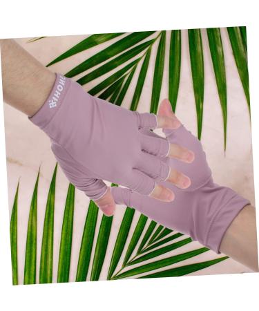 FRCOLOR Cooling Gloves Girls 5 Pairs Uv Gloves Gel Manicure Gloves Sun Protective Gloves Summer Sunblock Gloves Fingerless Manicure Gloves Uv Manicure Gloves Hand Women's Fabric Dryer - Buy Online on GoSupps.com