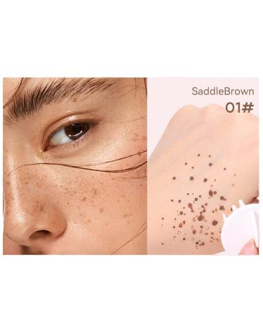 WALULAN Freckle Pencil - Sweatproof, Waterproof, Long Lasting Freckle Stamp for Airbrush Foundation - Spot Light Colors - Buy Online on GoSupps.com