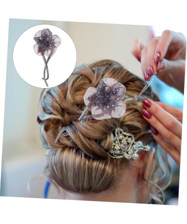 Beaupretty Rhinestones Hair Barrette headgear french barrette clips butterfly clips catch clips rhinestones bow butterfly french clips make up cloth steamed stuffed bun Make Up Hair Clips - Buy Online on GoSupps.com