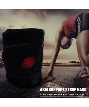 Adjustable Neoprene Tennis & Golfer's Elbow Brace - Arm Support Band for Pain Relief - Buy Online on GoSupps.com