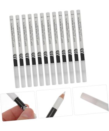 BELLIFFY 12pcs Lying Silkworm Eyeliner Glitter Highlighters Highlighter Pens Makeup Eyeliner Plastic White - Buy Online on GoSupps.com