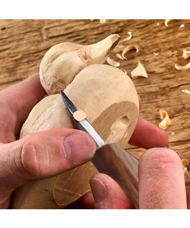 Tekchic Wood Carving Tools Whittling Kit - Deluxe Spoon Carving Knife Set for Beginners | 13 Knives with Leather Case - Buy Online on GoSupps.com