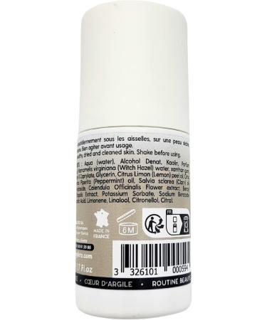ARGILETZ Roll-on deodorant 50ml with white clay distributed by ARCILIA - Buy Online on GoSupps.com