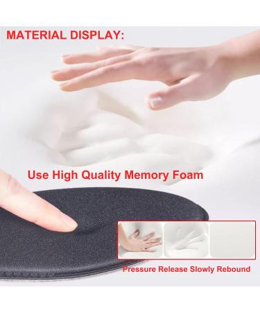 Buy 2 Pairs Memory Foam Insoles for Men US 13 | Cushioned Shock-Absorbing Insoles for Foot Pain Relief - Comfortable Black Inner Insoles for Men & Women - Buy Online on GoSupps.com