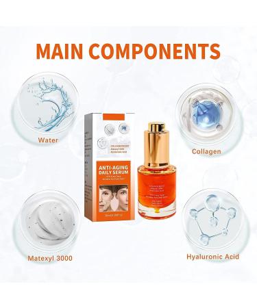 Youthcode Advanced Collagen Boost Anti Aging Serum 30ml Youth Code Serum Collagen Anti-Aging Essence Firm Skin Fade Dark Spots Fine Lines Moisturize and Anti-Wrinkle for All Skin Type (5pcs) - Buy Online on GoSupps.com