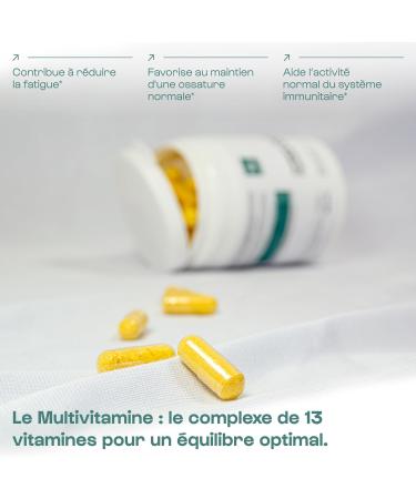 Nutrielement - Multivitamin 13 Vitamins - 120 Capsules | Rich in Vitamin D C E B3 B5 B6 B1 Health and Sport Immune Strengthening Antioxidant | By Nutrimuscle - Buy Online on GoSupps.com