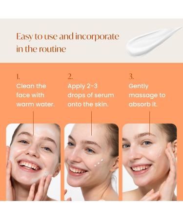 PLANTIFIQUE Korean Vitamin C Face Massage Serum and Gold Under Eye Patches for Puffy Eyes and Dark Circles 5 Pairs - Buy Online on GoSupps.com