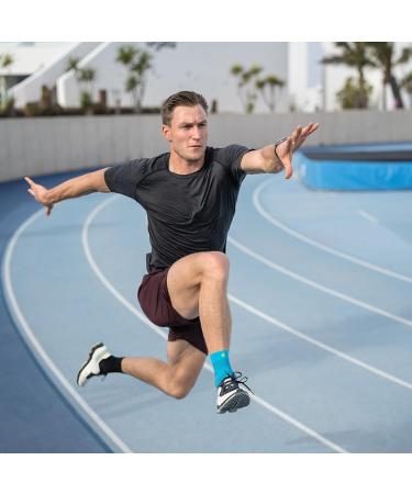 Bauerfeind Sports Compression Ankle Sleeve - Unisex XL Black Support for Running Fitness & Ball Sports - Right & Left Foot Wear - Buy Online on GoSupps.com