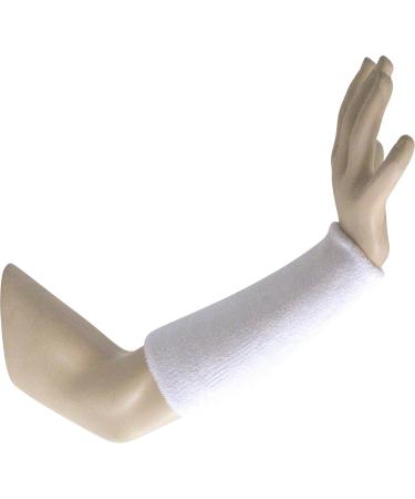 COUVER Thick Volleyball Elbow Protector Sleeve 9" Long - White | Best International Shipping - Buy Online on GoSupps.com