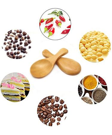 Oikabio 16 Pieces Small Salt Seasoning Hand Made Honey Tea Seasoned Sugar Coffee Tea Jam Mustard - Buy Online on GoSupps.com