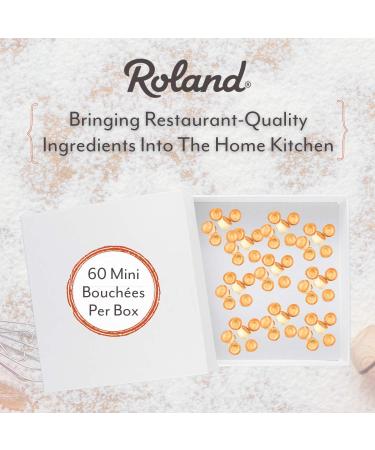 Roland Foods Bouchees Pastry Shells - Specialty Imported Food - 60-Count Box - Buy Online on GoSupps.com