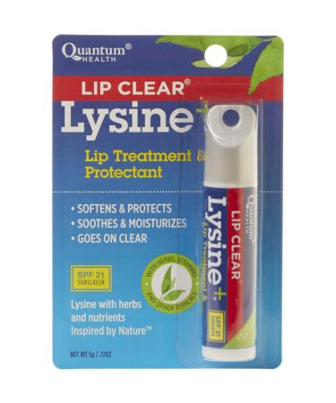 Quantum Health Lysine+ Coldstick SPF 21 0.17 Ounces (Pack of 5)