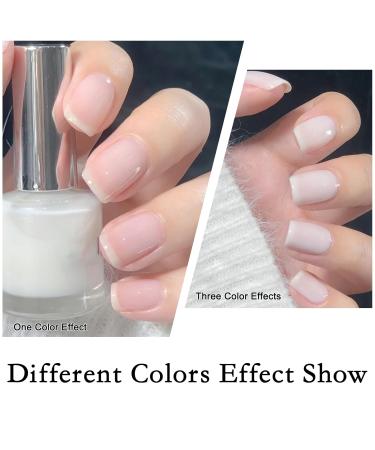 Buy COSMOO Jelly White Quick Dry Nail Polish - Long-lasting Transparent Lacquer LYBH-001 for International Shipping - Buy Online on GoSupps.com