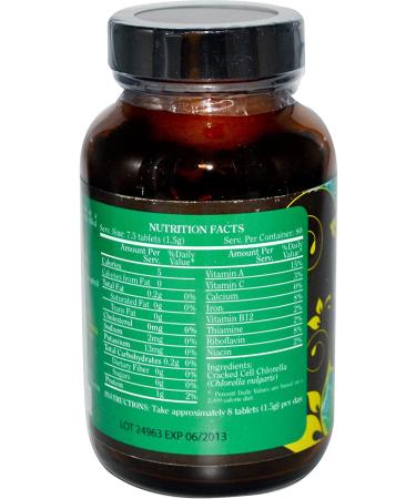 Buy Pure Planet Premium Cracked Cell Chlorella 200 mg - 600 Tablets for Optimal Health - Buy Online on GoSupps.com
