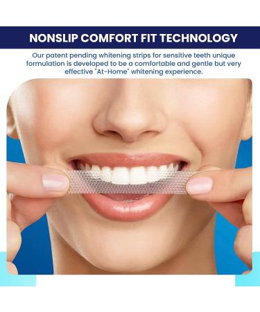 Dr. Nick's White & Healthy Professional Teeth Whitening Strips - 20 Treatments, Dentist Formulated for Sensitive Teeth - Buy Online on GoSupps.com
