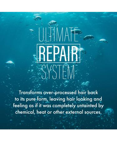 Ultimate Hair Repair System Travel Kit | Rejuvenate Dry & Color Treated Hair | Keratin & Biotin Infused | Hair Bar NYC - Set of 3 (1.7oz - Buy Online on GoSupps.com