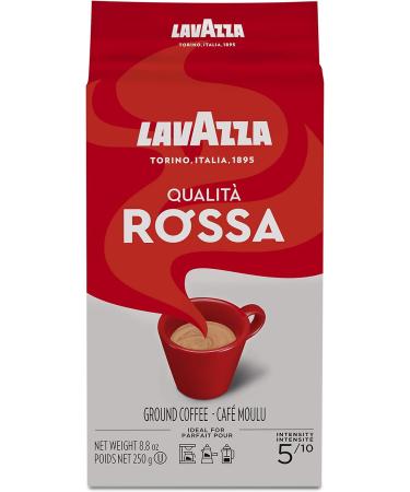 Lavazza Espresso Rossa Ground Coffee 250g (packaging may vary) & Lavazza Crema E Gusto Classico Roasted Ground Coffee 8.8 Ounce (Pack of 1) Espresso Rossa Coffee + Coffee Blend - Buy Online on GoSupps.com