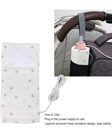Bottle Warmer USB Constant Temperature Quick Heating Insulated Baby Milk Bottle Warmer(Star) - Buy Online on GoSupps.com