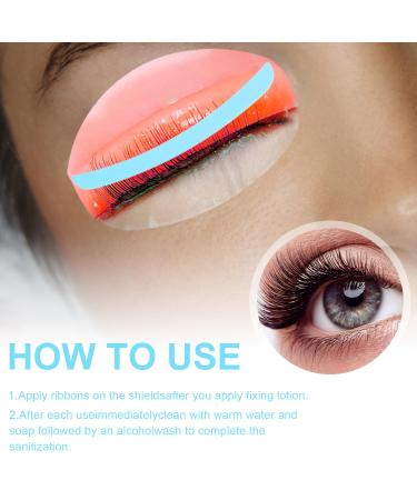 30pcs Lash Lift Ribbons - Silicone Shields & Rods for Eyelash Perming - Blue Ribbed Lash Lift Accessories - Buy Online on GoSupps.com