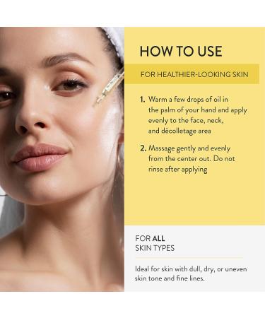 Lancer Skincare Omega Hydrating Oil with Ferment Complex - Daily Facial Serum with Turmeric - 1oz - Buy Online on GoSupps.com