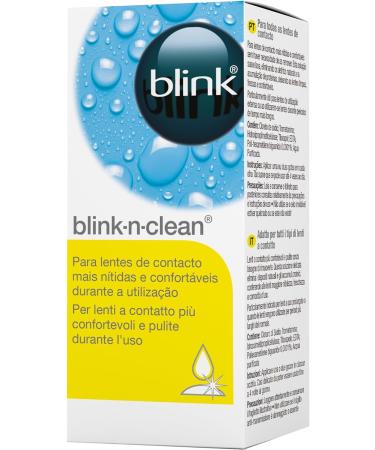AMO Blink-N-Clean Eye Drops - Comfortable Contact Lens Cleaner - 15ml | International Shipping - Buy Online on GoSupps.com