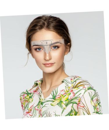 DRESSOOS Eyebrow Ruler Stencils 10pcs Eyebrow Design Ruler Disposable Eyebrow Stencil Tools Eyebrow Face Ruler Eyebrow Shape - Buy Online on GoSupps.com