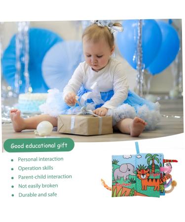Shop Toyvian 4-Piece Cock Towel Book Set | Early Education & Intelligence Toys for Baby Girls | Enlightenment & Animal Concepts - Buy Online on GoSupps.com