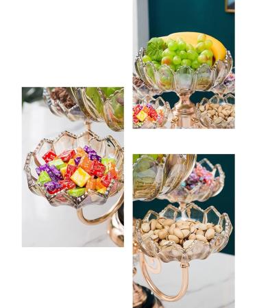 Fruit Bowl Salad Bowl Glass Bowl Set for Kitchen Preparation Fruit Basket Candy Plate for Kitchen Countertop Dining Room Interior Living Room Decor Fruit Bowl for Kitchen Counter ( - Buy Online on GoSupps.com