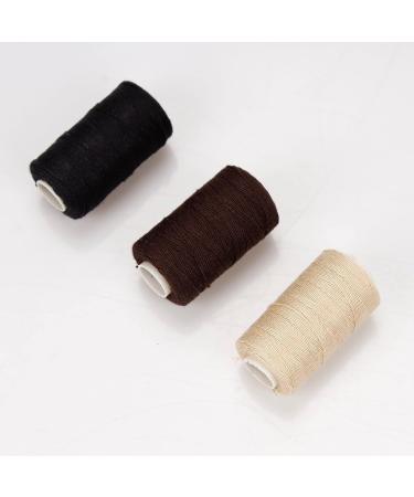 Professional Hair Extension Tool Set - 10 Needle Beayuer Thread for Hair Weave & Wig Making (Mixed Color) - Buy Online on GoSupps.com