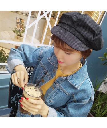 ZLSLZ Women's Retro Black Ivy Newsboy Cap - Buy Online on GoSupps.com